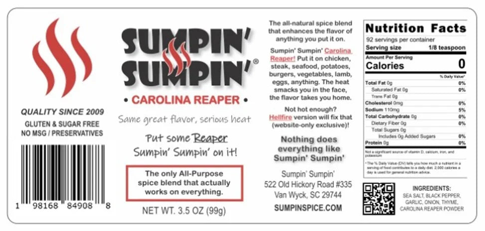 Sumpin' Sumpin' Carolina Reaper - 10-PACK